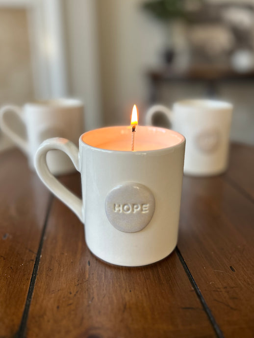 Hope Mug candle - 11 oz.