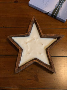 Christmas Star Dough Bowl - 5-wicks